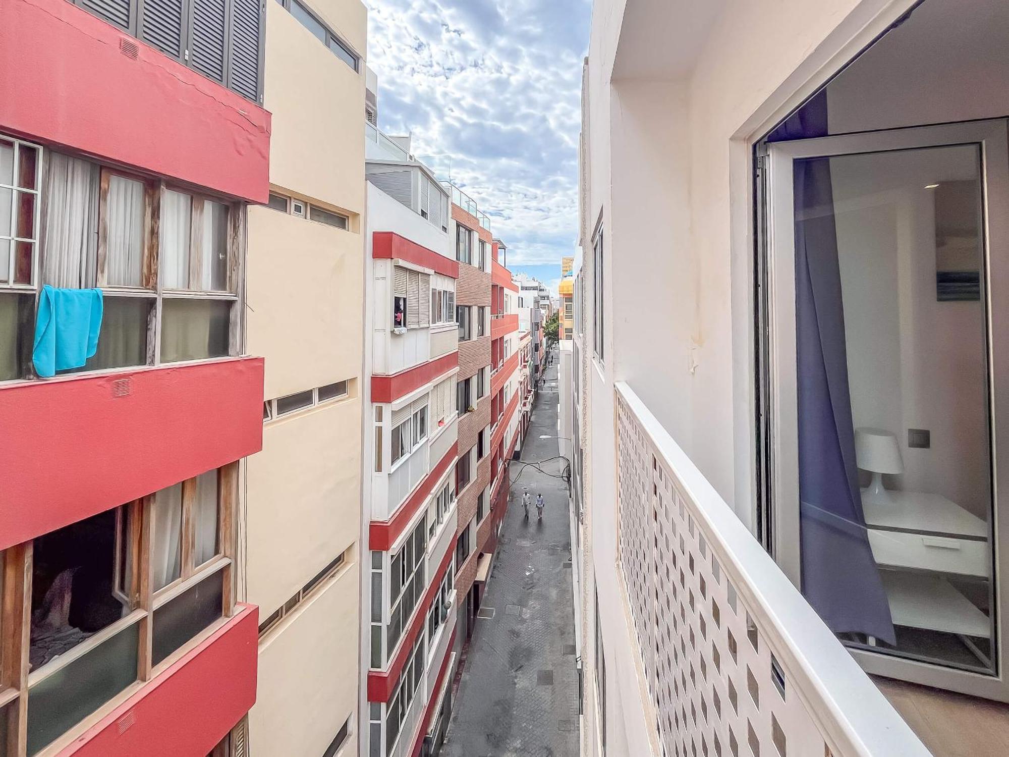 Estudio Con Balcon Playa Las Canteras Las Palmas de Gran Canárias Exterior foto