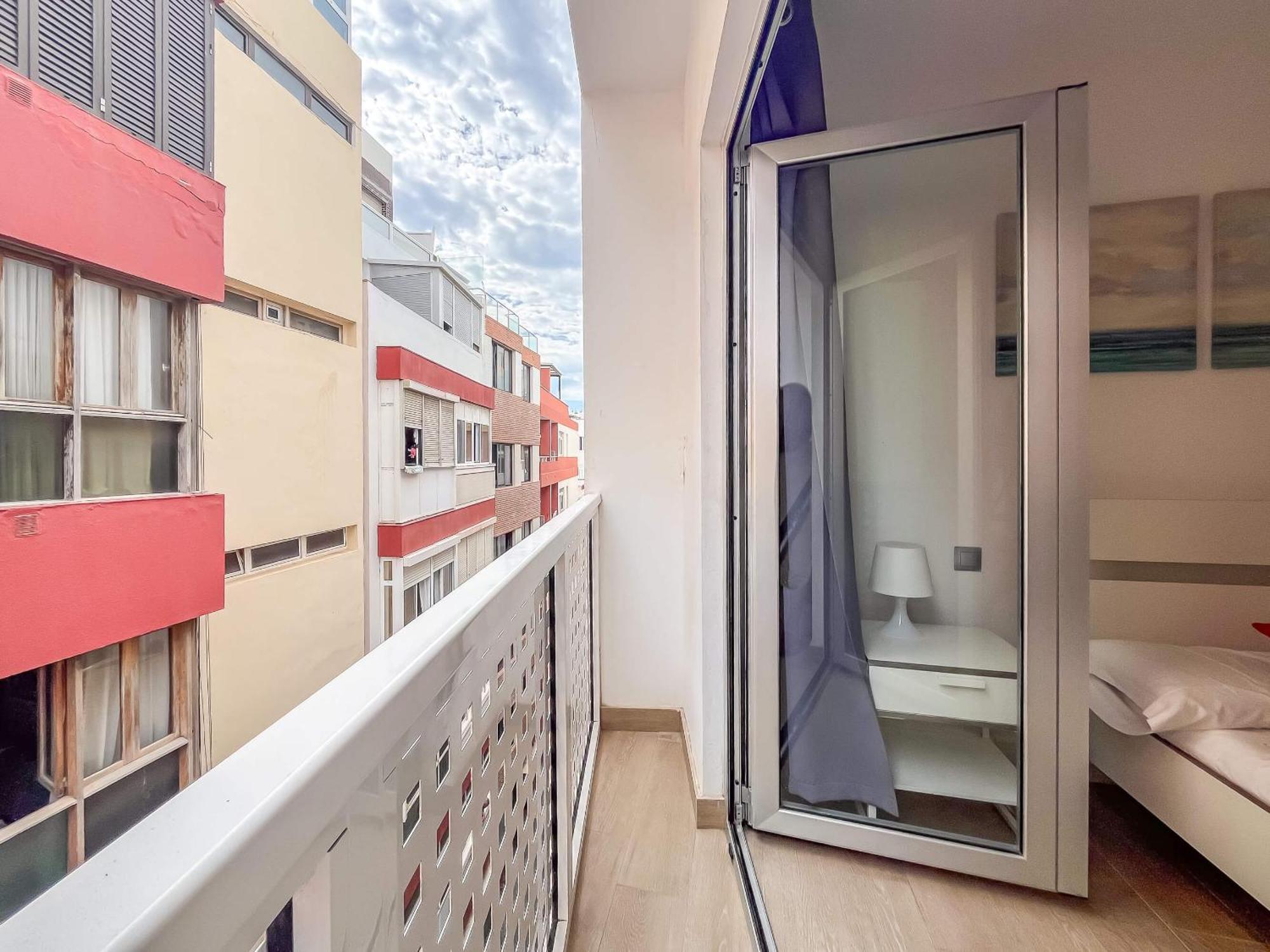 Estudio Con Balcon Playa Las Canteras Las Palmas de Gran Canárias Exterior foto