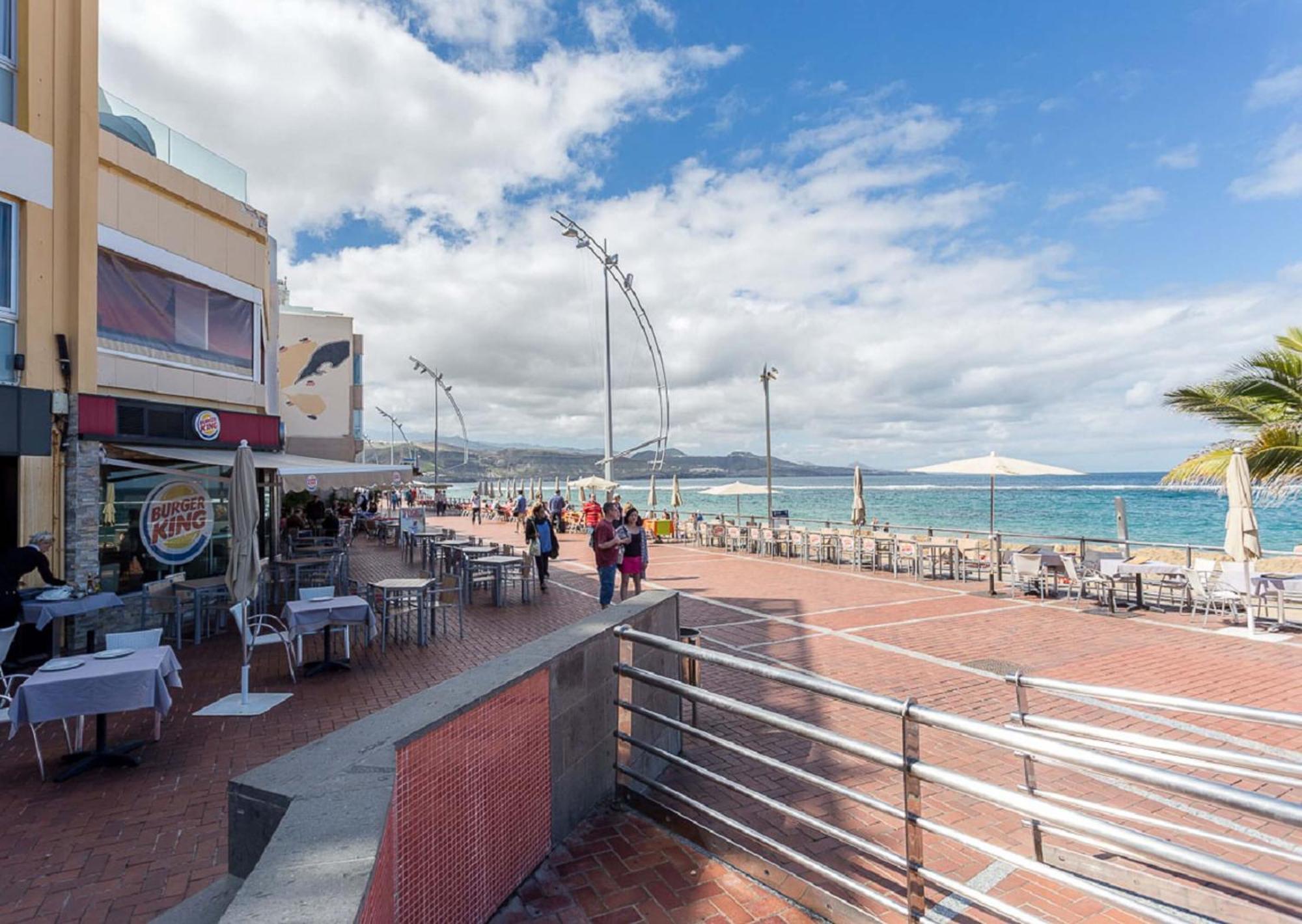 Estudio Con Balcon Playa Las Canteras Las Palmas de Gran Canárias Exterior foto