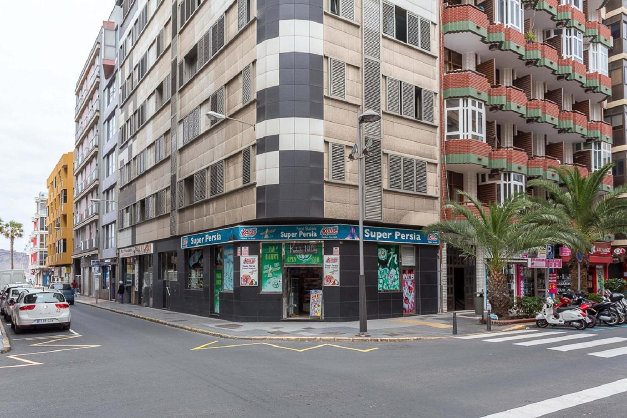 Estudio Con Balcon Playa Las Canteras Las Palmas de Gran Canárias Exterior foto