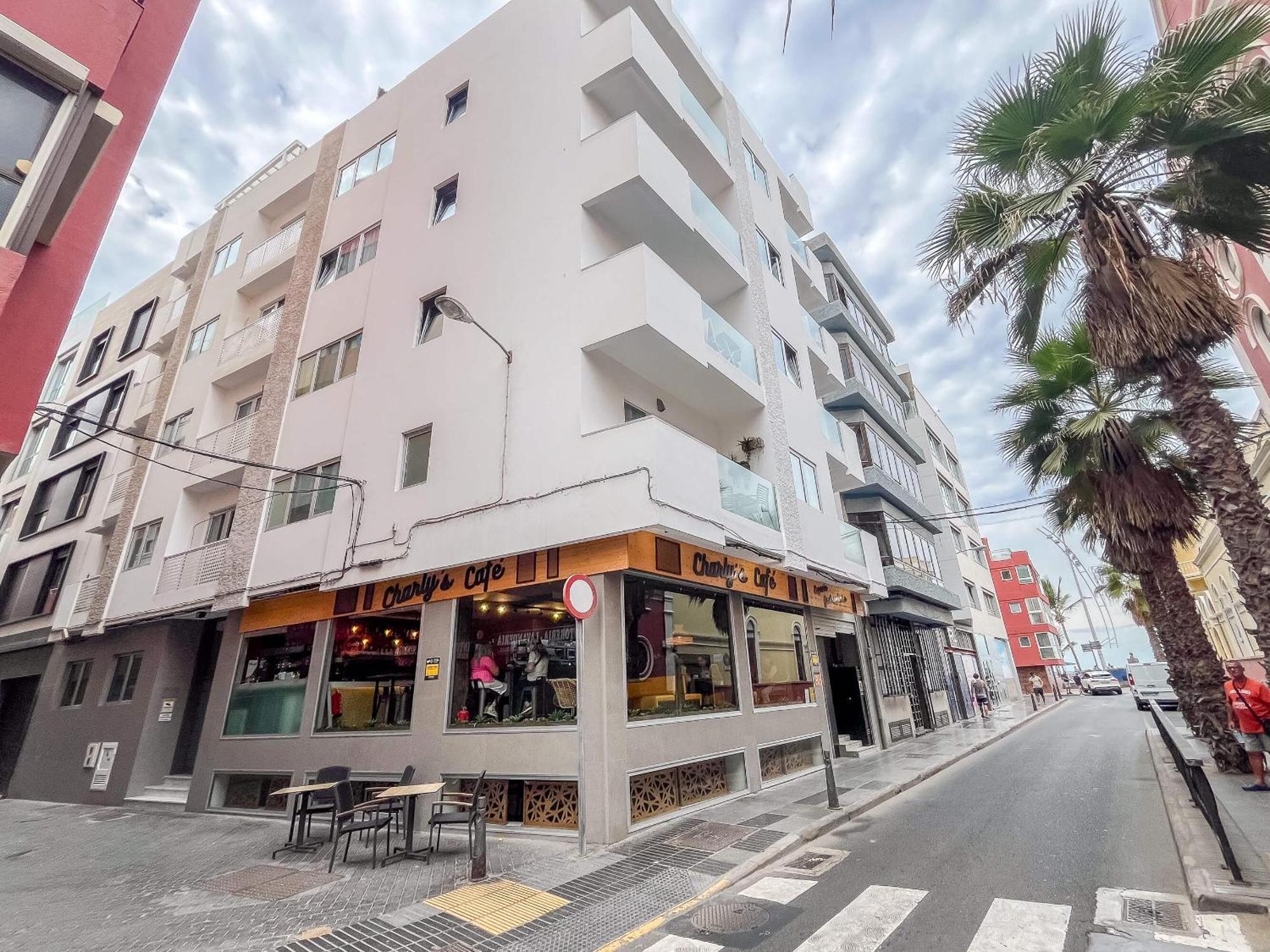 Estudio Con Balcon Playa Las Canteras Las Palmas de Gran Canárias Exterior foto