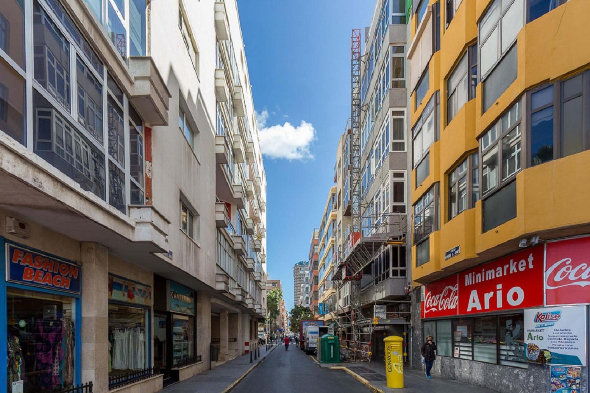 Estudio Con Balcon Playa Las Canteras Las Palmas de Gran Canárias Exterior foto