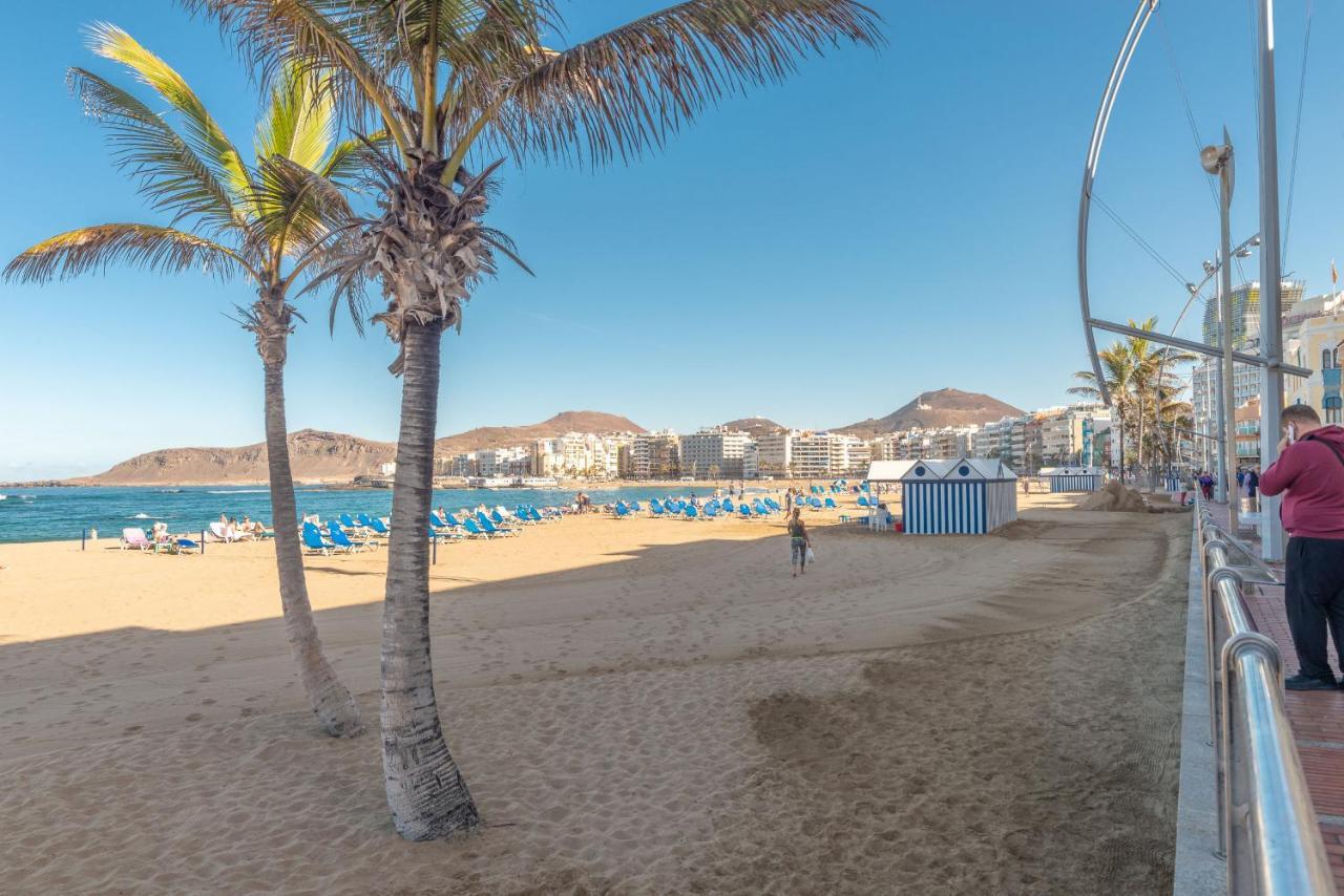 Estudio Con Balcon Playa Las Canteras Las Palmas de Gran Canárias Exterior foto