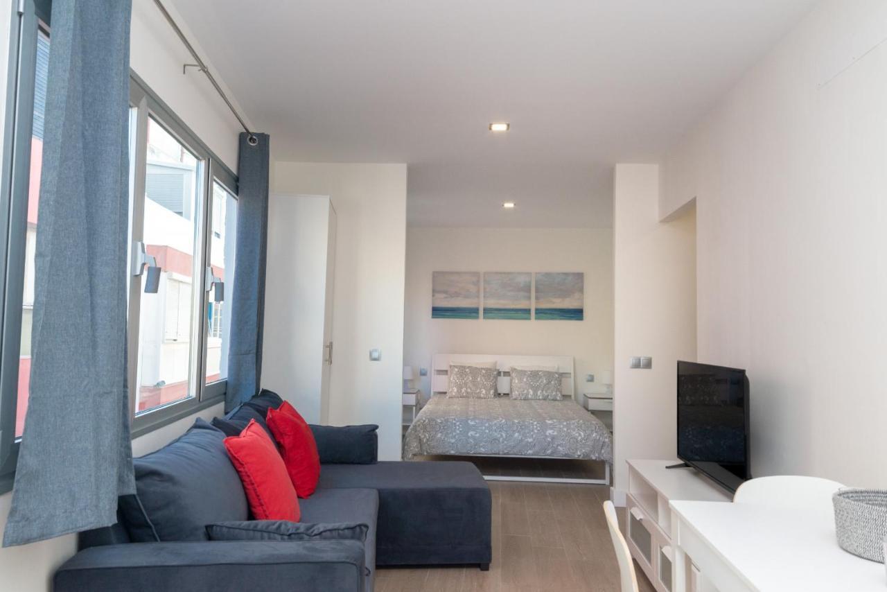 Estudio Con Balcon Playa Las Canteras Las Palmas de Gran Canárias Exterior foto